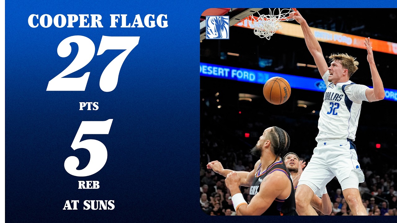 Cooper Flagg (27 PTS 5 REB) at Phoenix Suns | February 10, 2026