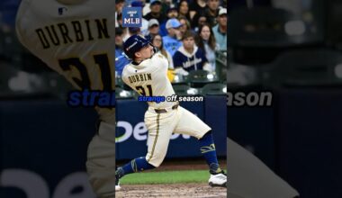 Brewers make surprising trade early in offseason, watch crossover on Locked on MLB as well! #shorts