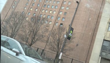 Four the Land Banner no longer on the Republic building