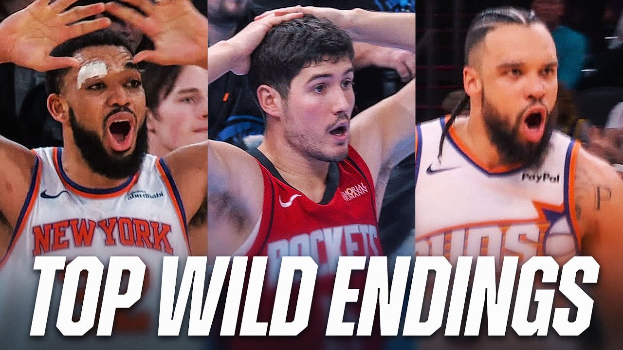 The Top 6 WILDEST ENDINGS of Week 16 | 2025-26 NBA Season