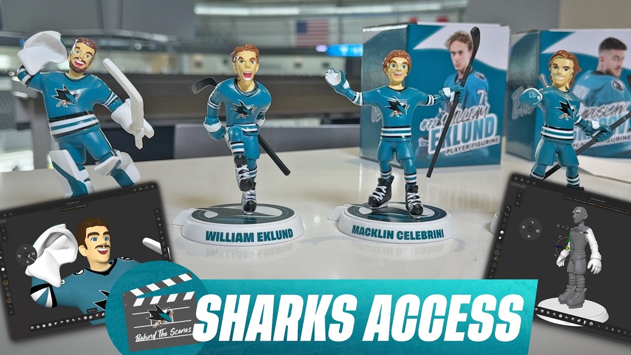 Sharks Access: Flex Figurines