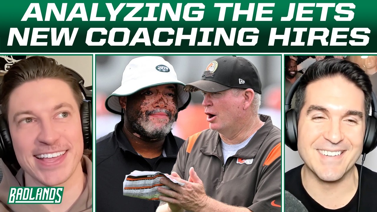GRADING New York #Jets Coaching Staff & Connor's FIRST Mock Draft (BADLANDS) #NFLDraft