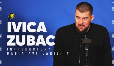 Ivica Zubac on New Teammates, What He Brings to Pacers | Introductory Press Conference