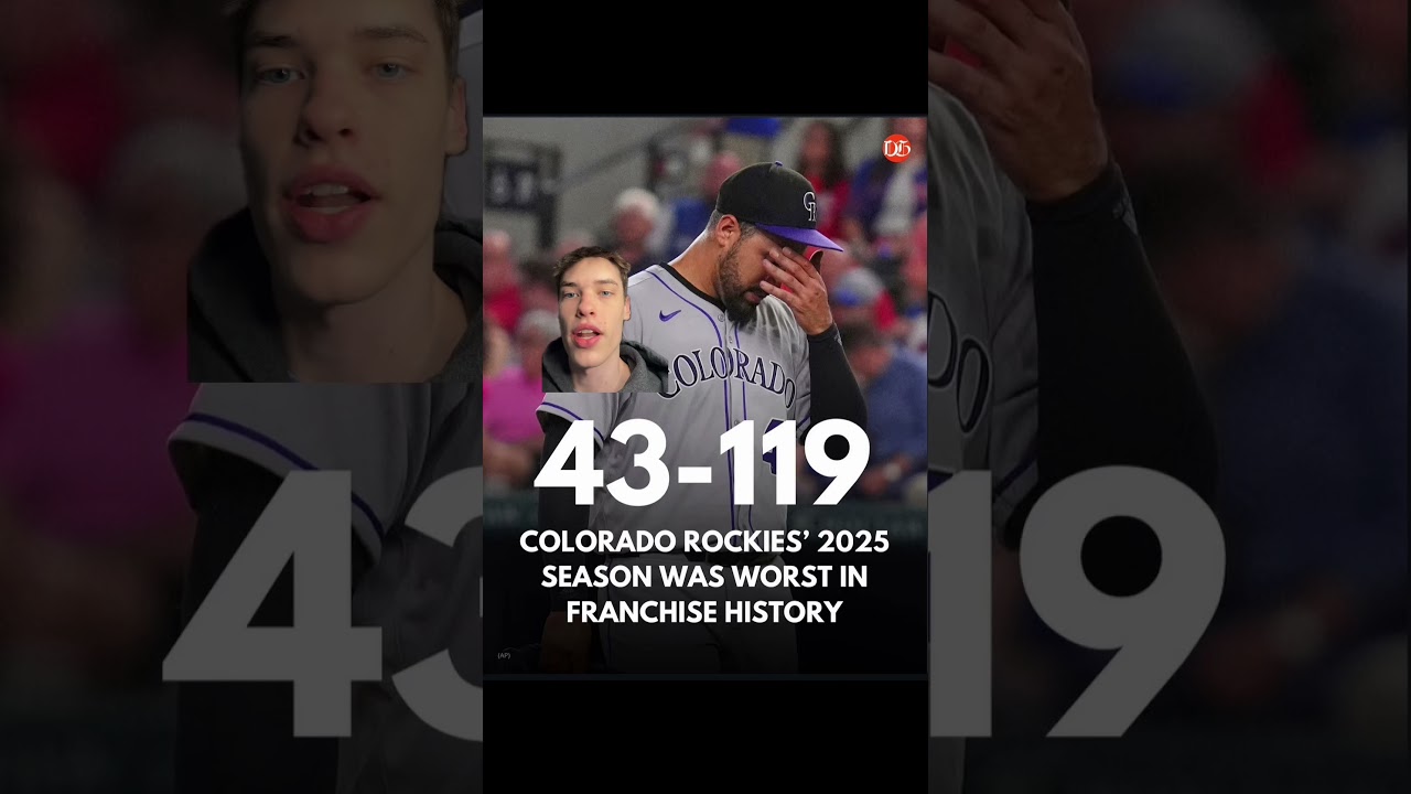 Yes the Rockies are THAT bad…