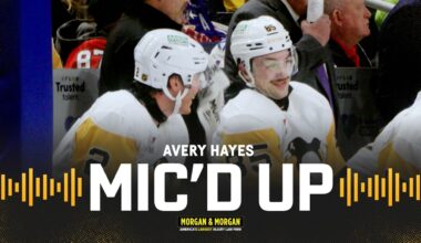 Avery Hayes: Mic'd Up In NHL Debut | Pittsburgh Penguins