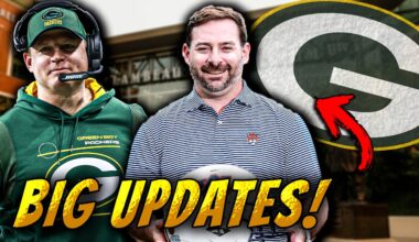 The Packers get a TRIPLE DOSE of Good News!! More Staff Changes