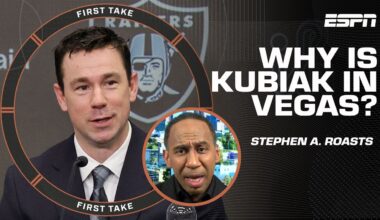 Klint Kubiak is 'excited to work w/ Tom Brady' in Vegas 👀 'Nothing else!' - Stephen A. | First Take