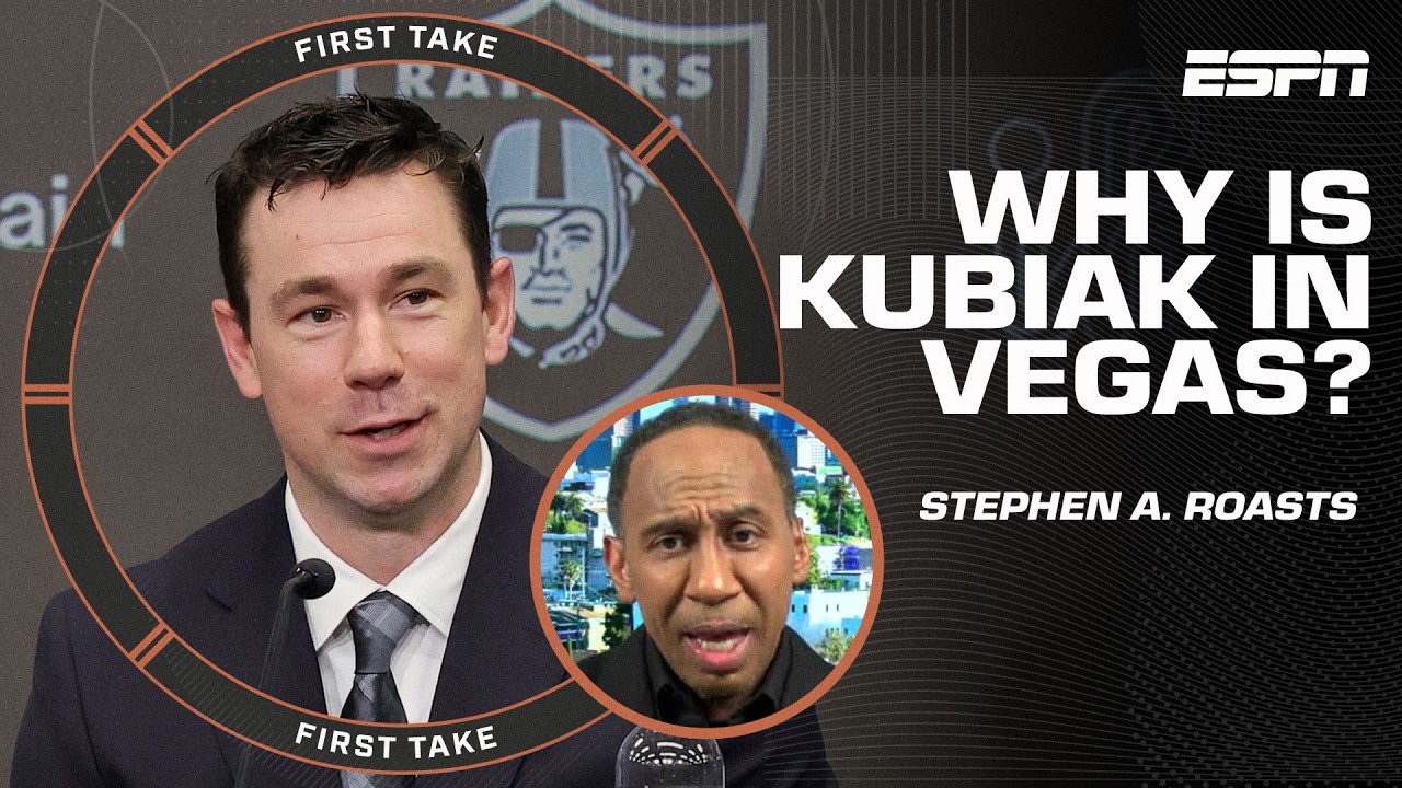 Klint Kubiak is 'excited to work w/ Tom Brady' in Vegas 👀 'Nothing else!' - Stephen A. | First Take