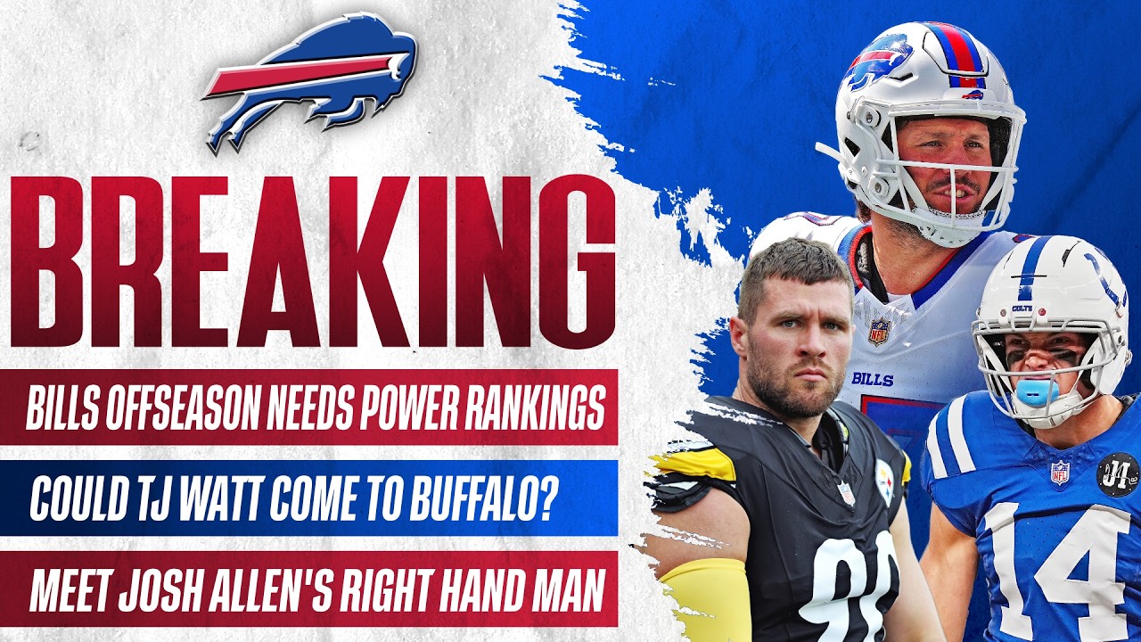 🚨 Buffalo Bills get a TRIPLE DOSE of CRAZY News and Rumors