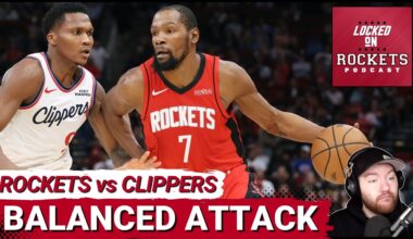 Rockets HANDLE Clippers As Kevin Durant & Alperen Sengun LEAD Houston's 2nd Half SURGE