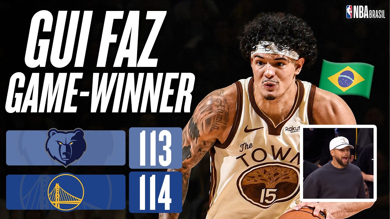 GUI SANTOS faz a CESTA DA VITÓRIA na virada dos WARRIORS - Melhores Momentos