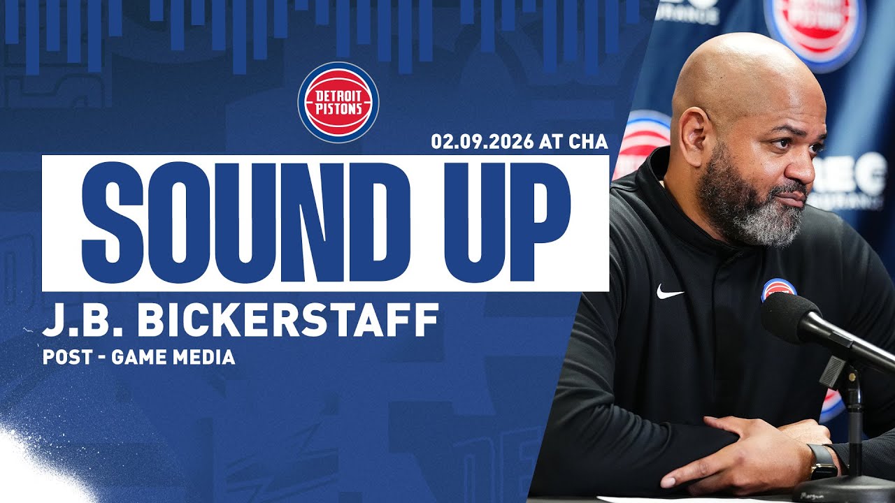 Post-Game Press Conference: J.B. Bickerstaff | Pistons vs. Hornets | 02.09.26