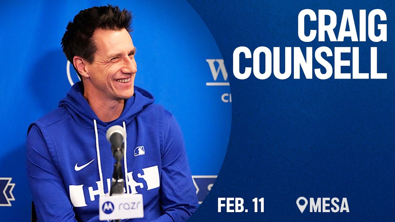 Craig Counsell shares excitement of Cubs starting spring training | Marquee Sports Network
