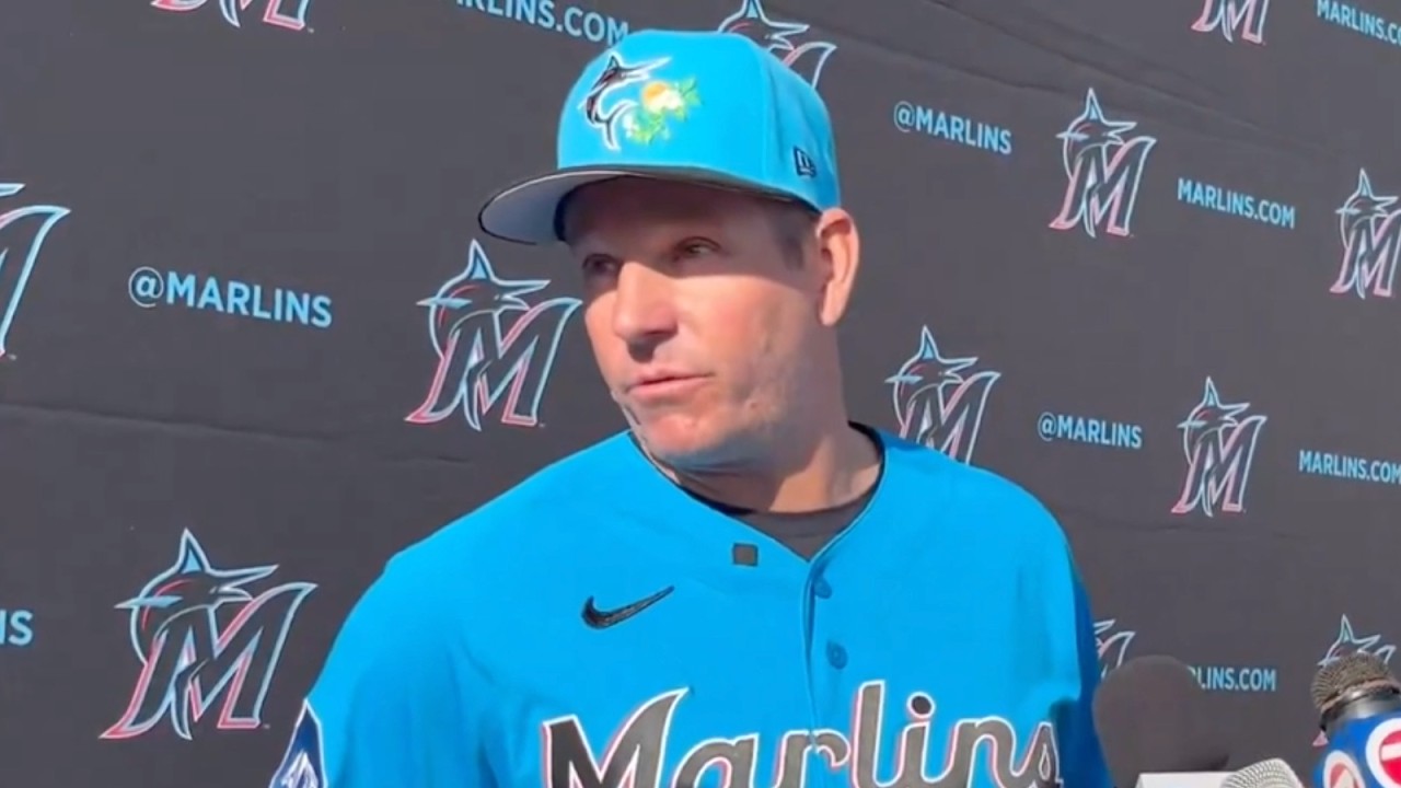 Full Press Conference: Clayton's McCullough First Media Availability of 2026 Marlins Spring Training