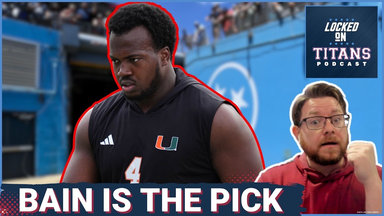 TENNESSEE TITANS MOCK DRAFT: Rueben Bain TOP PICK at #4, Zachariah Branch FITS PERFECT & Day 3 Depth