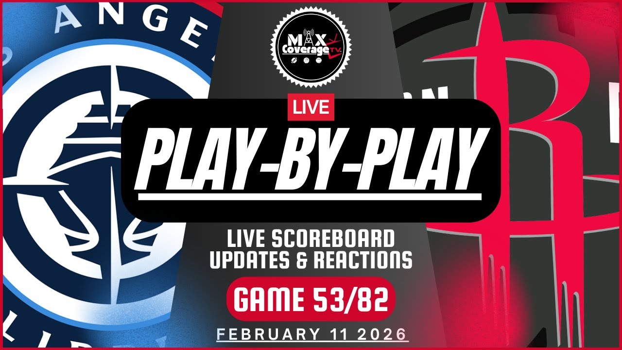 🔴LIVE - Los Angeles Clippers vs Houston Rockets - Play-By-Play & Reactions (2/11/26)