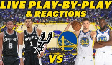 San Antonio Spurs vs Golden State Warriors | Live Play-By-Play & Reactions