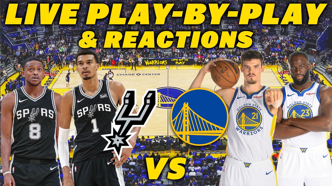 San Antonio Spurs vs Golden State Warriors | Live Play-By-Play & Reactions