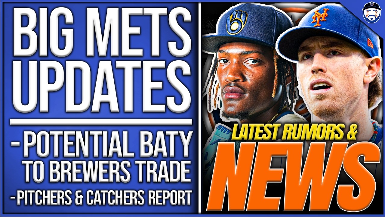BIG Mets Updates: Potential Baty TRADE To Brewers, Pitchers & Catchers Report, Spring Invites