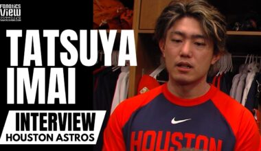 Tatsuya Imai Discusses Signing With Houston Astros, Impressions of Houston Astros Organization