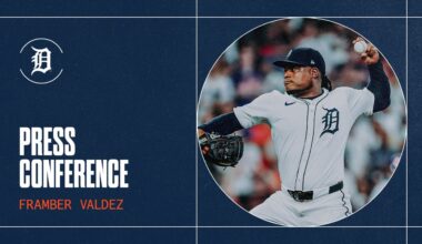Detroit Tigers Sign LHP Framber Valdez | Press Conference