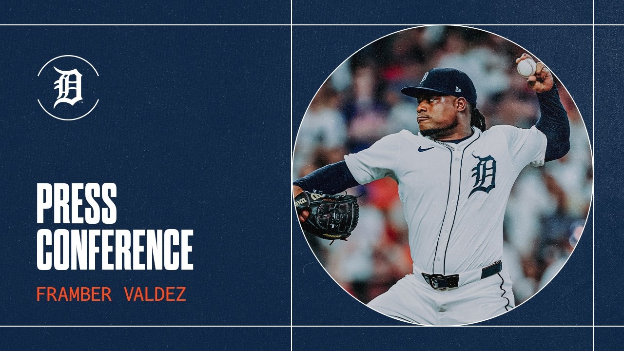 Detroit Tigers Sign LHP Framber Valdez | Press Conference