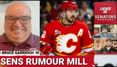 Ottawa Senators Trade Deadline Primer with Bruce Garrioch: MacKenzie Weegar Rumours, Goalie Debate