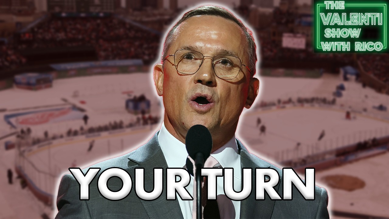 The Pressure is on Yzerman and the Red Wings Now | The Valenti Show with Rico
