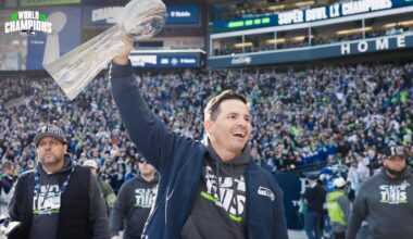 Seahawks World Champion Trophy Celebration