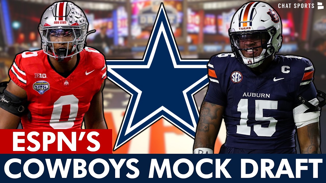 Cowboys Mock Draft From ESPN’s Field Yates: REACTION To 2 Defenders Taken In Round 1