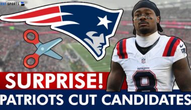 3 SURPRISE New England Patriots Cut Candidates Ft. Stefon Diggs & More