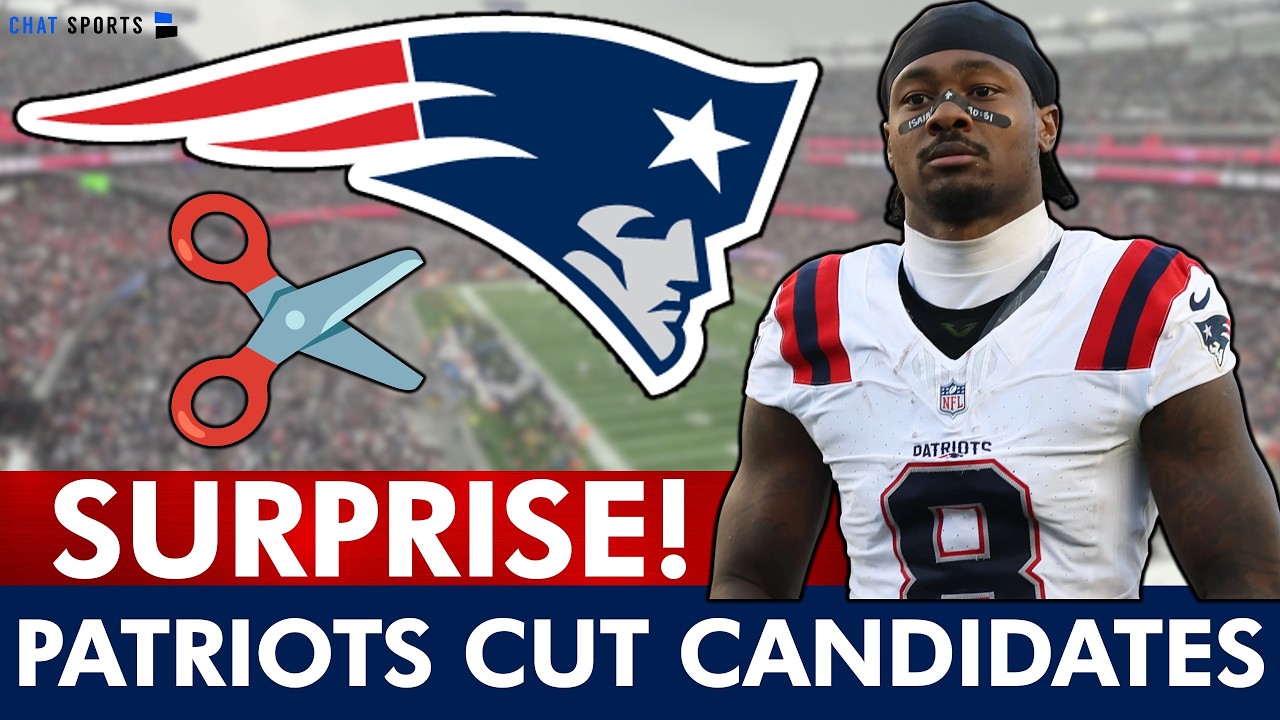 3 SURPRISE New England Patriots Cut Candidates Ft. Stefon Diggs & More