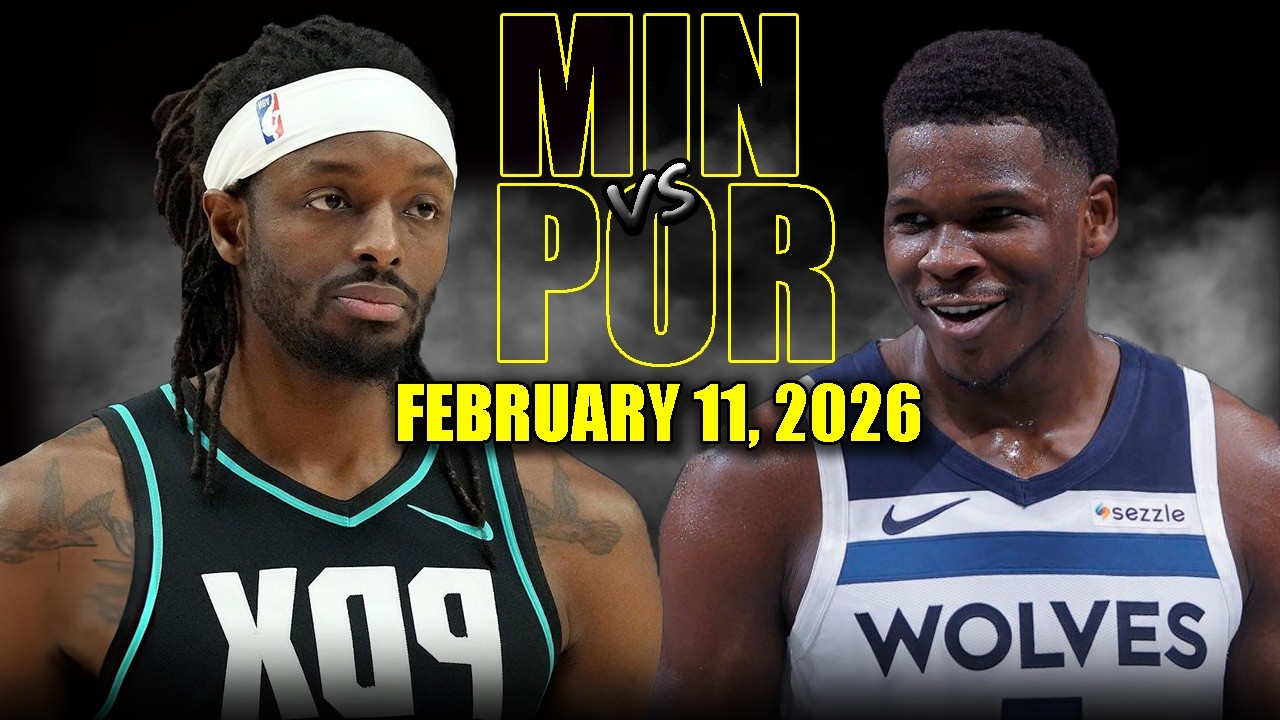 Minnesota Timberwolves vs Portland Trail Blazers Full Game Highlights – February 11 2026| NBA Season