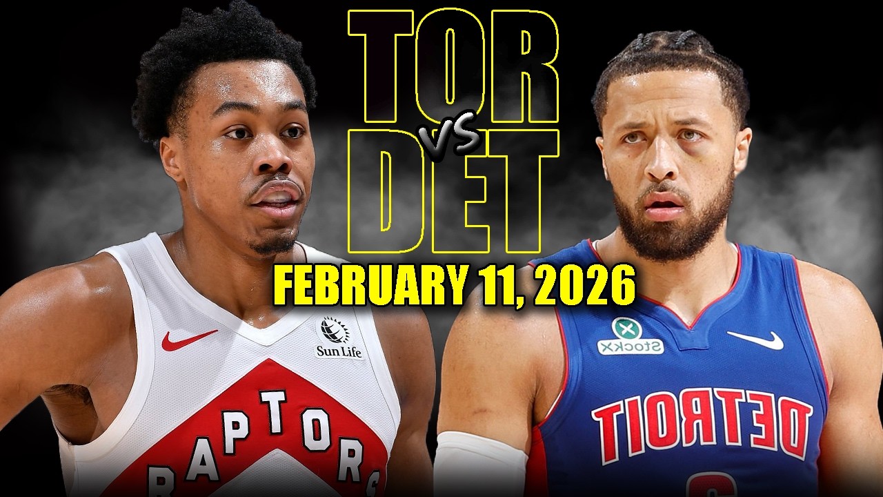 Detroit Pistons vs Toronto Raptors Full Game Highlights – February 11, 2026 | NBA Season