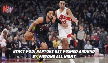 React Pod: Raptors get bullied off their home court by Pistons