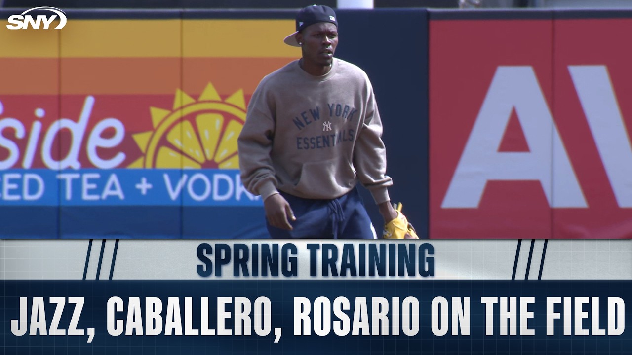 Jazz Chisholm Jr., Jose Caballero, Amed Rosario get work in down in Tampa | Yankees Spring Training