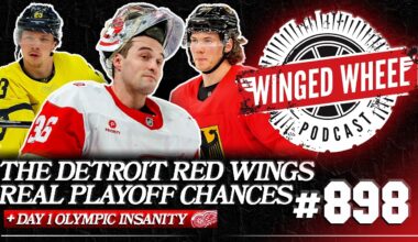 RED WINGS PLAYOFF ODDS & OLYMPIC INSANITY - Winged Wheel Podcast - Feb. 11th, 2026