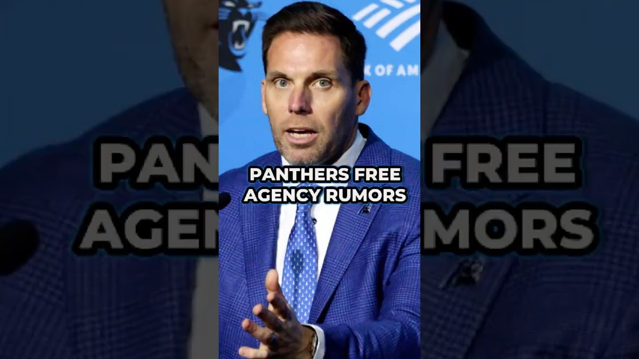 Panthers RE-SIGNING Multiple Players This Offseason? #panthers #nfl #shorts