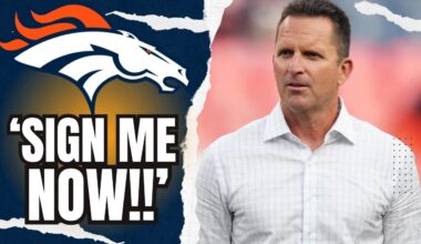 This Player is BEGGING The Denver Broncos to SIGN HIM!!!