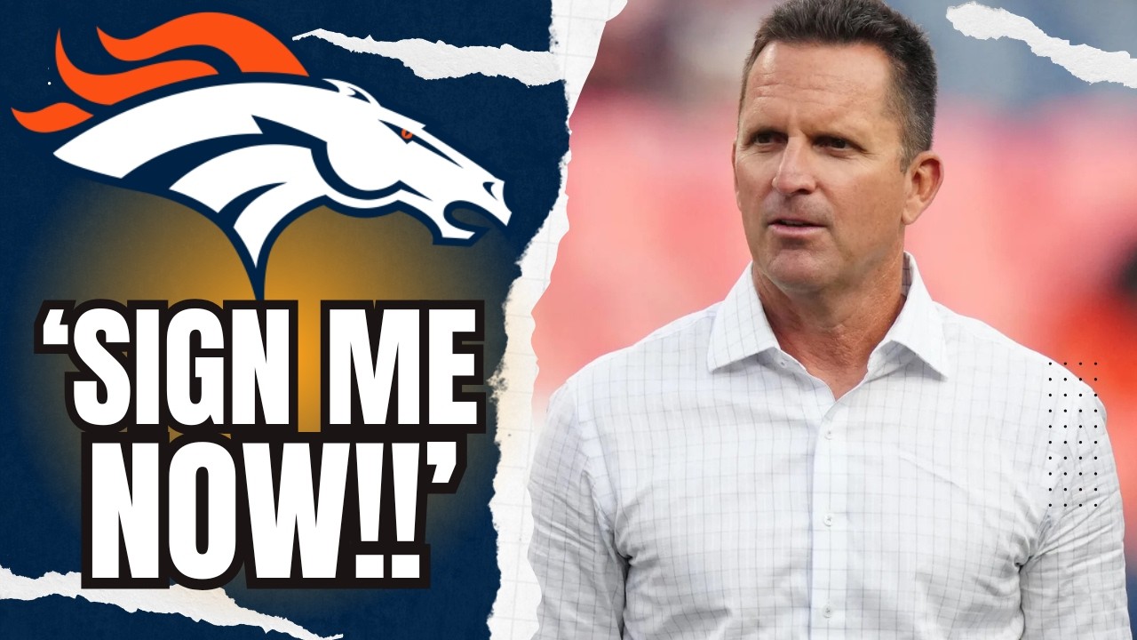 This Player is BEGGING The Denver Broncos to SIGN HIM!!!