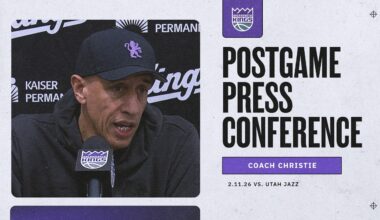 Coach Christie | Postgame Interview 2.11.26