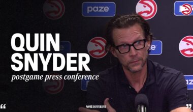 Hawks vs. Hornets Postgame Press Conference: Quin Snyder