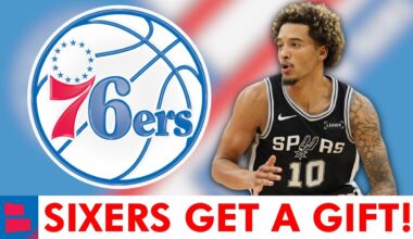 76ers Just Got A GIFT From The San Antonio Spurs! Sixers Rumors On SIGNING Jeremy Sochan