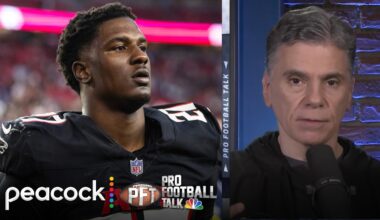 Atlanta Falcons have 'significant problem' with James Pearce Jr. | Pro Football Talk | NFL on NBC
