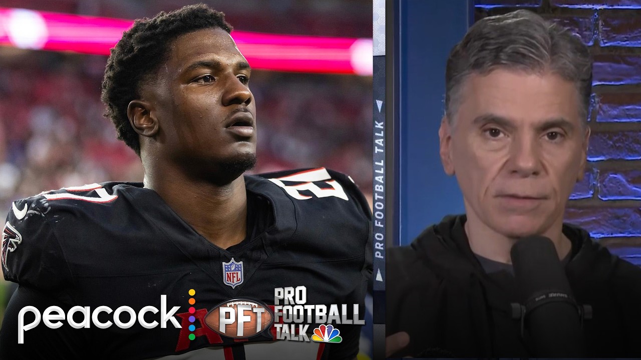 Atlanta Falcons have 'significant problem' with James Pearce Jr. | Pro Football Talk | NFL on NBC