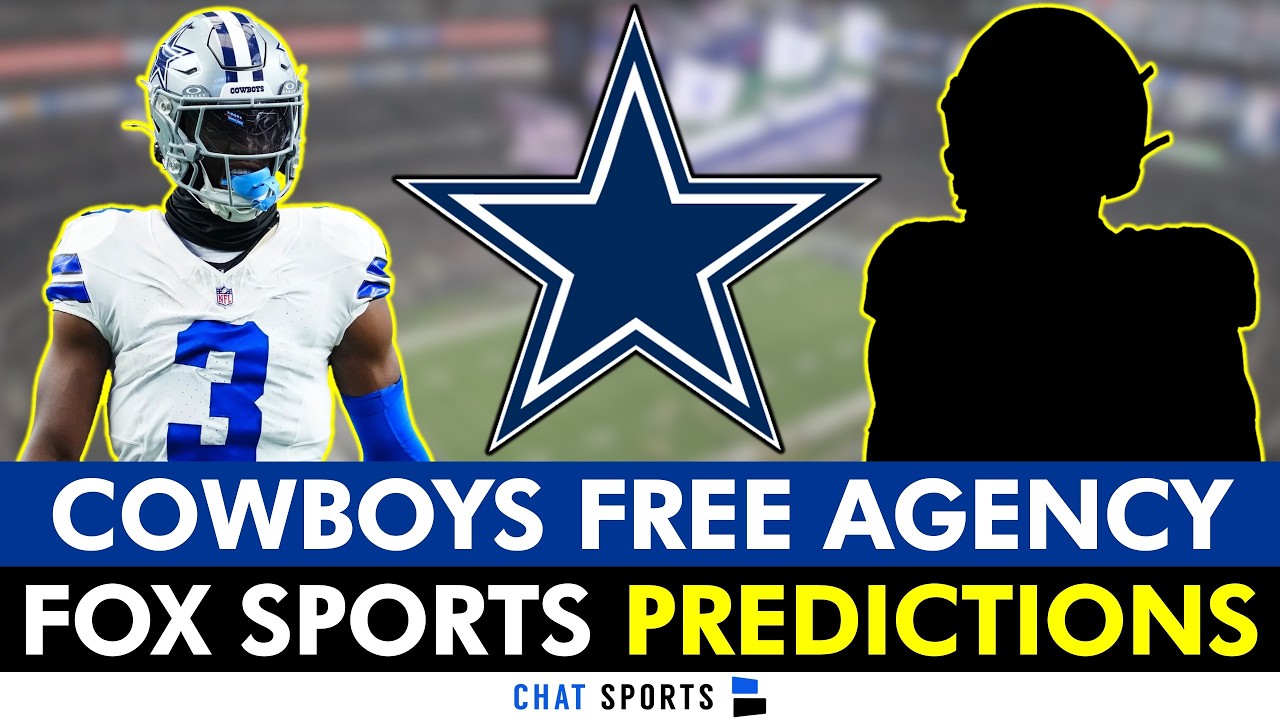 REACTION: Cowboys Free Agency PREDICTIONS From Fox Sports Ft. George Pickens & Multiple Signings