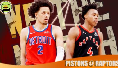 This was embarassing... Raptors get curbstomped by undermanned Pistons team