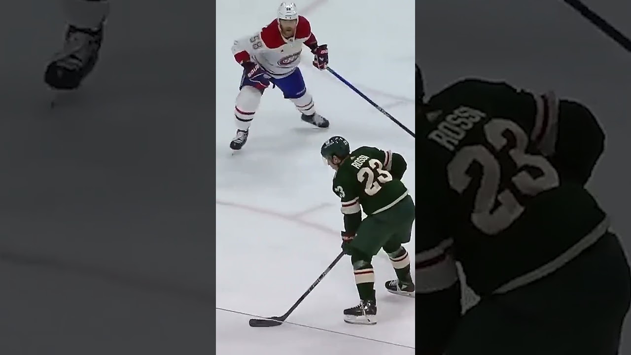 Marco Rossi made Gordie Howe PROUD👏👏 #nhl #wild