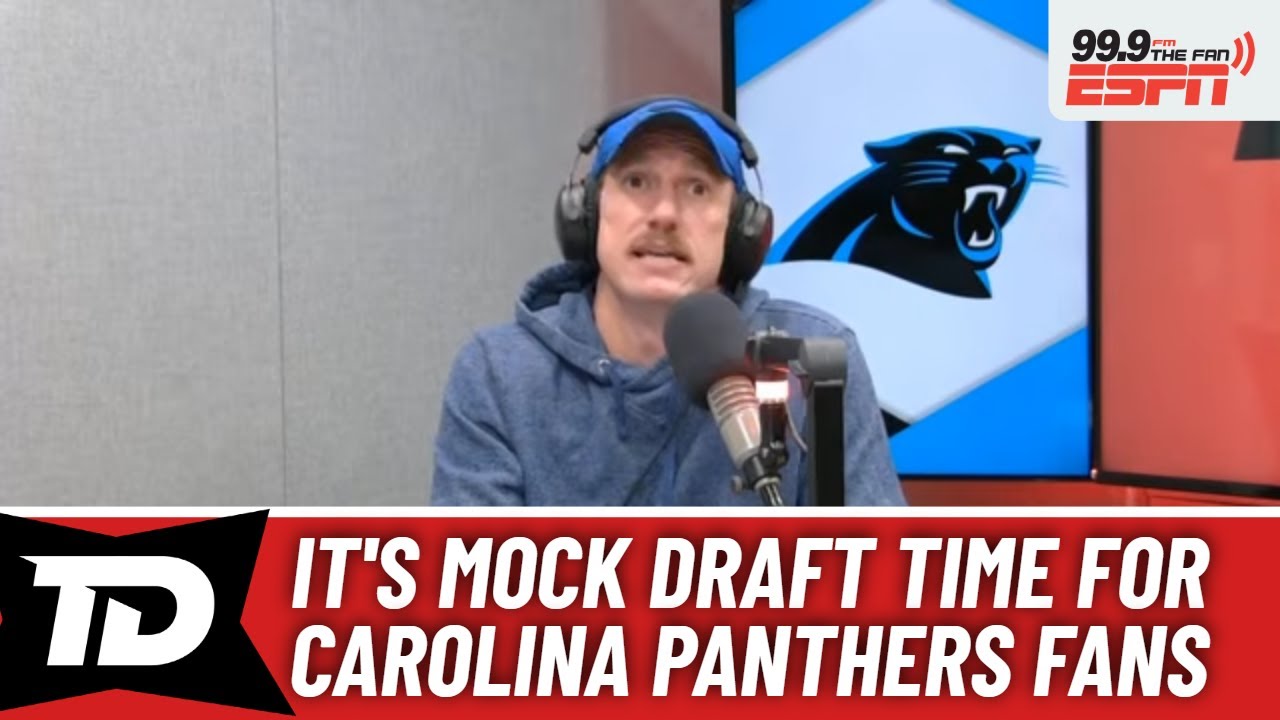 It's Carolina Panthers mock draft season