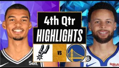 Golden State Warriors vs Spurs Full Game Highlights 4th Qtr | Feb 11 | 2026 NBA Highlights